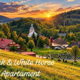 Czarny Koń i Biały Koń Black Horse & White Horse Apartamenty, viešbutis mieste Kamena Gūra
