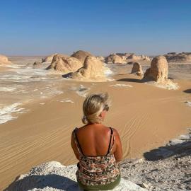 white desert safari camp، فندق في قصر الفرافرة