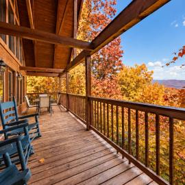 Mountain View Cabin with Hot Tub, Fire Pit & Deck