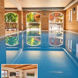"BayernWald 201" Ferienwohnung mit Pool und Sauna