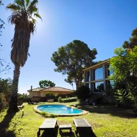 Private pool and garden