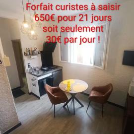 Studio hypercentre, calme, idéal cyclistes à Argelès-Gazost, TOUT inclus, hótel í Argelès-Gazost