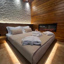 Natura Lux Chalet, khách sạn ở Agriá