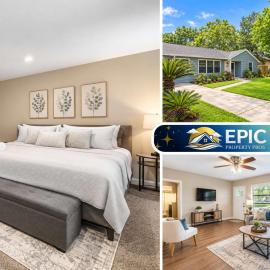 3 Bedroom Home The Neighborhood Spot desks in 2 rooms high speed Internet wifi Kick Back & Relax close to Houston Hobby Airport 5 star superhost