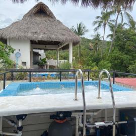 La Manzanilla में, होटल Bungalow palapa La Mikela II
