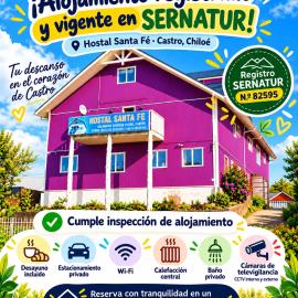 Hostal Santa Fe, hotel v destinaci Castro