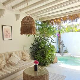 울루와투에 위치한 호텔 Hotspot Chic Boho Bingin Villa