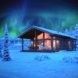 Luxury Lapland Aihki Retreat by Hilla Villas, hotel in Kolari