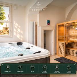 Hôtel Lefort - La Suite Impériale - Jaccuzi Sauna privatif - jardin – hotel w mieście Guingamp