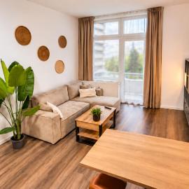 Viesnīca Mountain Lodge - modernes Appartement mit Schwimmbad und Sauna - Bad Harzburg im Harz Bādharcburgā