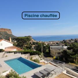 Home Cassis - Maison Méditerranée - Piscine chauffée à 30c