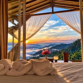 Green Resort Chiang Mai、メーテーンのホテル