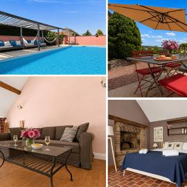 Gîte de charme en Bourgogne Piscine & terrasse