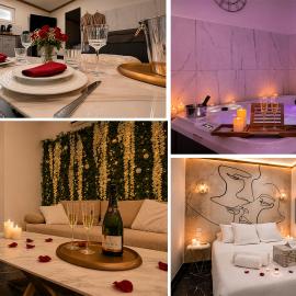 L'Écrin du Parc Private spa night for two