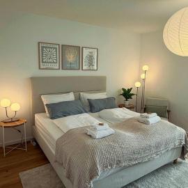 Modernes City-Apartment Parkplatz & Self Check-in