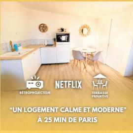 Tiny House - Cosy et Moderne - Piscine Privée en option, ξενοδοχείο σε Vernouillet