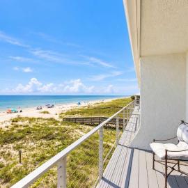 Gulf-Front Villa A-6 Pool Access Sleeps 6