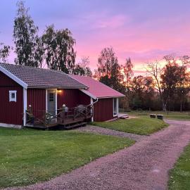 Lantligt boende med utsikt!, viešbutis mieste Sandhem