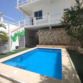 Departamento en playa Chelem, hotel em Chelem
