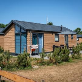 Comfortable Forest Chalet near Beach
