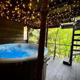 Tree house Predeal THE STARS CABIN 2 Ciubar, Hotel in Predeal