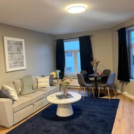 1-Lovely newly redecorated apartment in the middle of the city centre Gjøvik-1, hotelli kohteessa Gjøvik