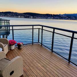 Top floor apartment with a magic view