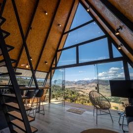 Magnífico Aframe nas Montanhas Com Jacuzzi no Deck