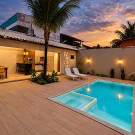Casa com 4 Quartos climatizados alto padrão lazer com Piscina e Ofurô aquecido