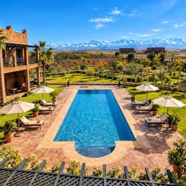 Villa Hacienda Pool, Palm Estate & Atlas Views