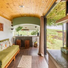 Luxury Converted School Buses near Lake Arenal