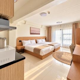 Bohol Adventure Base Ocean View Condo in Panglao B-1018, hotel u gradu Dauis