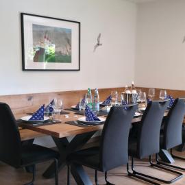 Robbenglück Tossens großer Garten viel Platz Hunde willkommen, hotel di Tossens