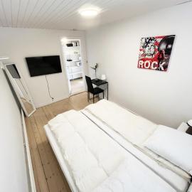 Central Large Double Room with free parking, khách sạn ở Aalborg