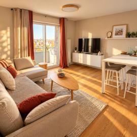 ABACA - Escapade lumineuse avec aperçu mer et parking privé