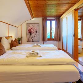 CapoBnB, near Interlaken, mountain view, hotelli kohteessa Reutigen
