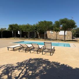 Les Eres de Palouet- Casa de campo con piscina privada