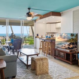 Hale Ono Loa 214- Oceanfront budget friendly condo, walkable area, hotel v mestu Lahaina