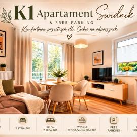 K1 Apartament Świdnik & Free Parking