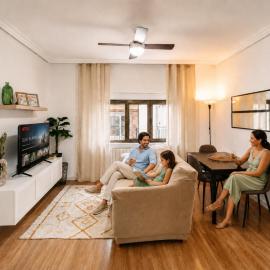 Centro, Hospital y Campus Universitario a 5 minutos - Camas de primera - Lavadora - SmartTV - Wifi 1 GB - Teletrabajo