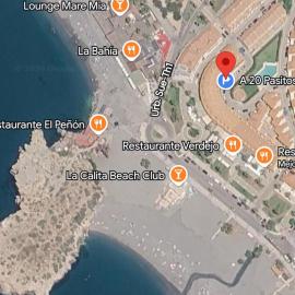 A 20 pasitos del mar, hotel i Salobreña