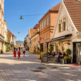 Historic Bergen House with 2 Separate Apartments on a Quiet Pedestrian Lane - Free Parking