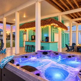 Hot Tub, Fire pit, Day Bed, Two Main Suites, Beach