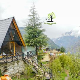Himalayan Manor A-Frame Cabin