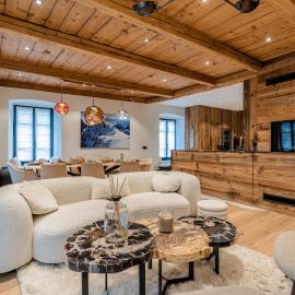 Appartement Nuage, Luxe, centre village Megève