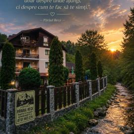 Pârâul Rece Transfăgărășan, viešbutis mieste Cîrţişoara