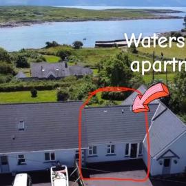 Water's edge studio apartment
