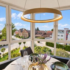 Luxus Ferienwohnung Himmel und SPA mit privater Sauna und Wellnessdusche inkl Wifi und Parkplatz für 4Personen: Muhr amSee şehrinde bir otel