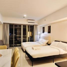 East Glory Center Residences Twin Double Bed City Of Dreams MOA NAIA