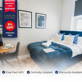 Studio Flat By Caledonia Luxe Stays Short Term Rental Agency Luton With Weekday Offer